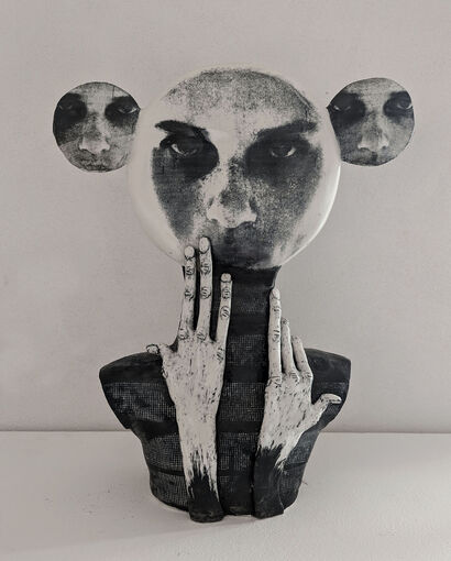 Mickey Mouse - a Sculpture & Installation Artowrk by Alison Shanks